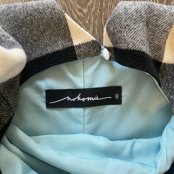 Nokomis Wool Plaid Shift Dress - Picture 3 of 12